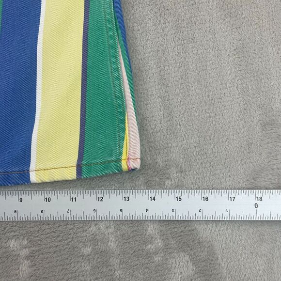 Wrangler Jeans Women 31 (32x29) Multicolor Striped Wanderer 622 High Rise Flare - Picture 12 of 16